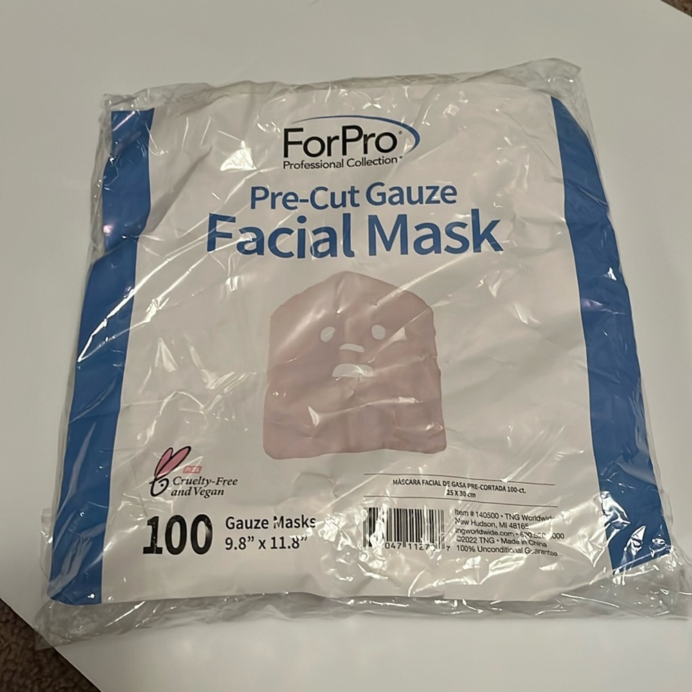 Pre-cut gauze, Facial Masks